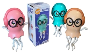 TAŃCZĄCA MEDUZA Interaktywna ośmiornica świeci gra jeździ do raczkowania