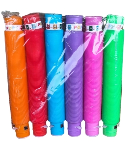 RURKI POP Sensoryczne LED Świecące Zestaw 6 sztuk Kolorowe